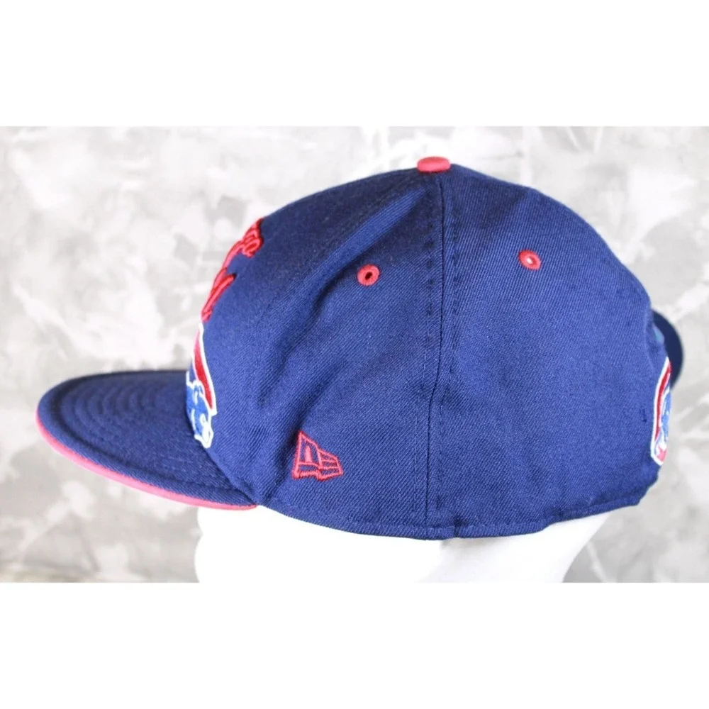 Chicago Cubs Spell Out  Logo Hat MLB Genuine Merchandise 7 7/8 Ball Cap